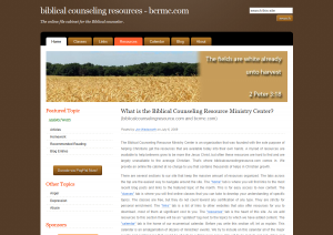 Biblicalcounselingresource.com